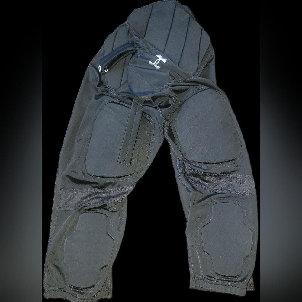 Under Armour Black Kids' Padded Football Pants